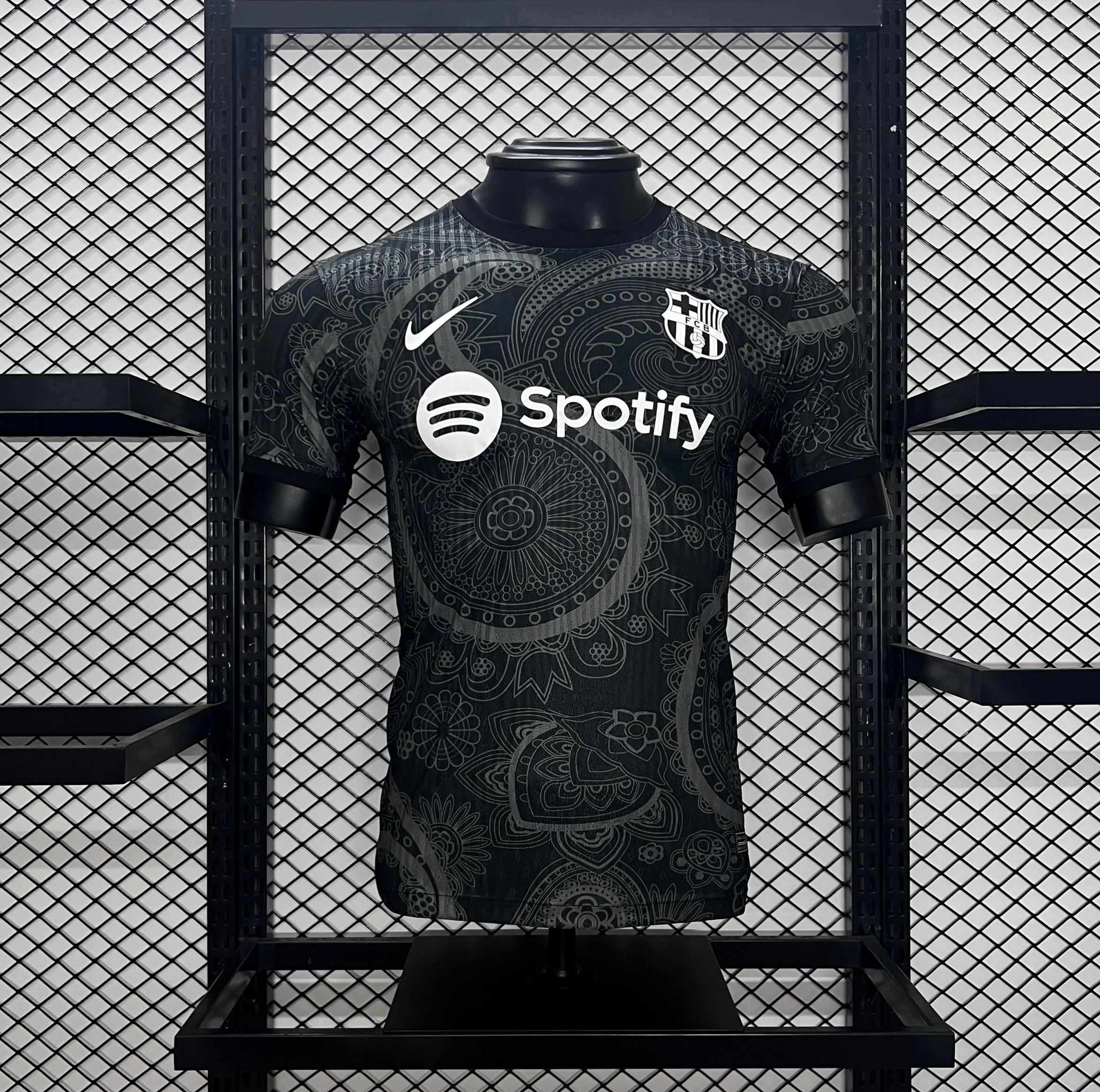 B.A.R.S.A 24-25 Black Speical Jersey - Player Version - UnitedFutballJersey