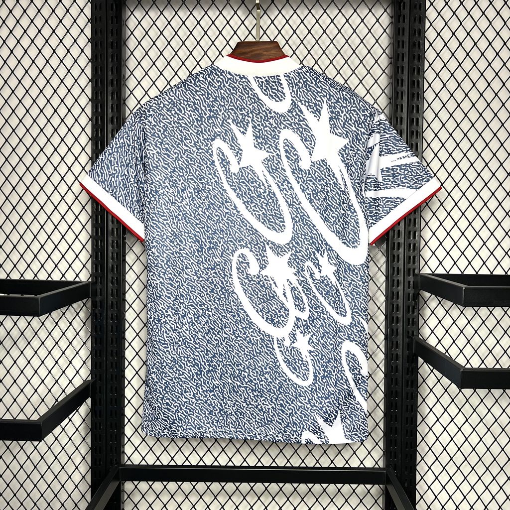 Corteiz x Retro United States USA 1994 Away Jersey - with RTW 18 print - UnitedFutballJersey