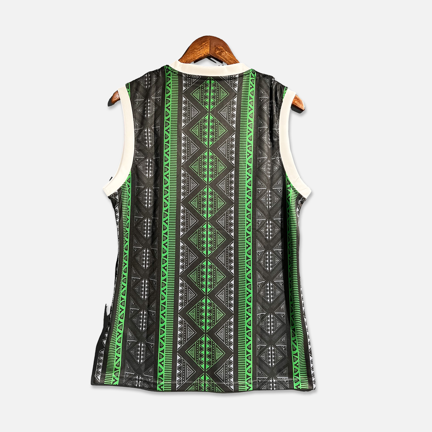 Nigeria 23-24 Training Vest - Black & Green - UnitedFutballJersey