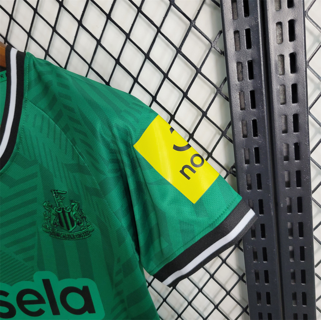 Newcastle United 23-24 Away Kids Kit - UnitedFutballJersey