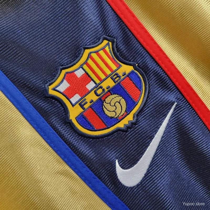 Retro Barcelona 01-02 Away Jersey - UnitedFutballJersey