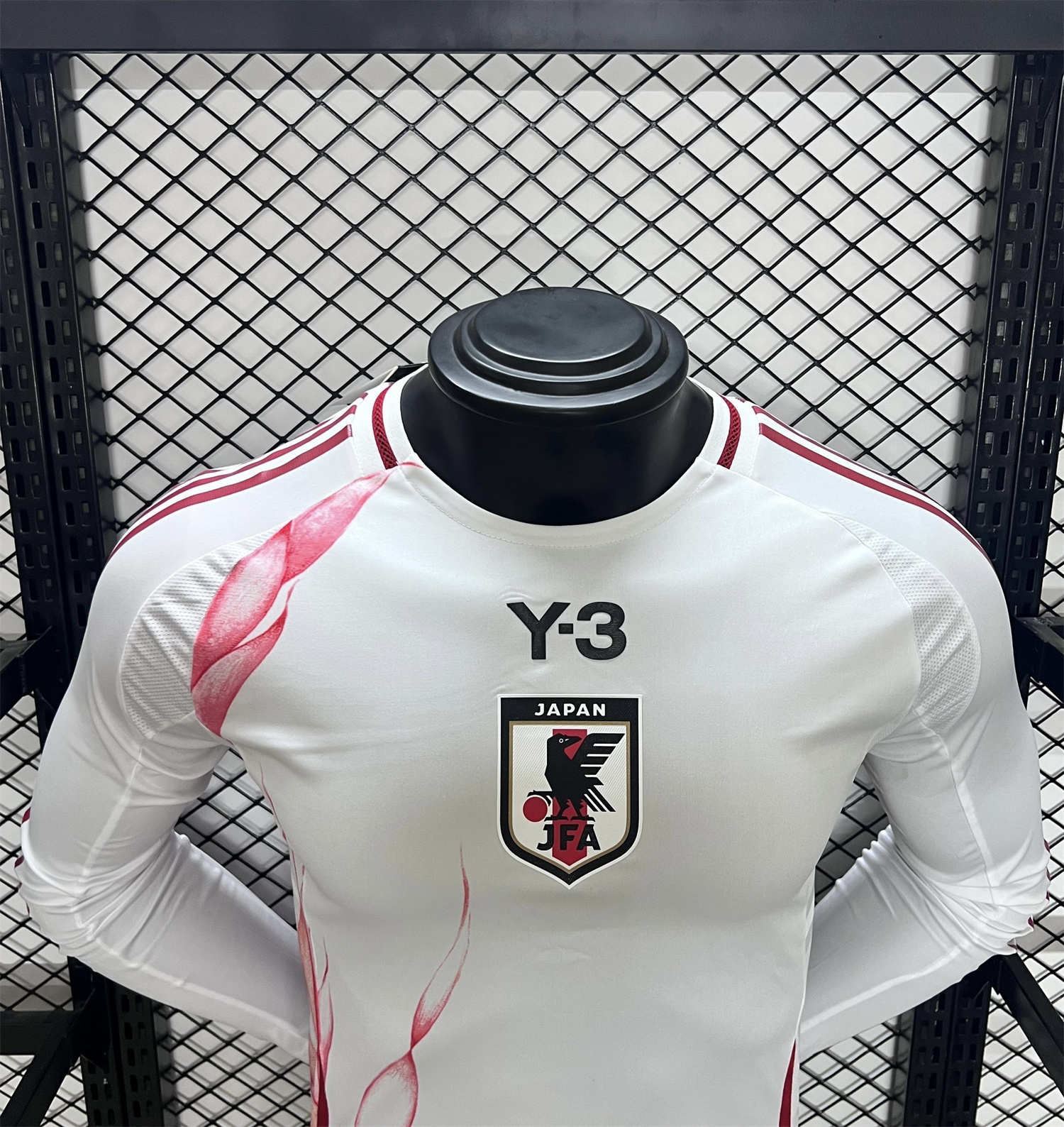 Japan 2024 Y3 Away Long Sleeve Jersey - Player Version - UnitedFutballJersey