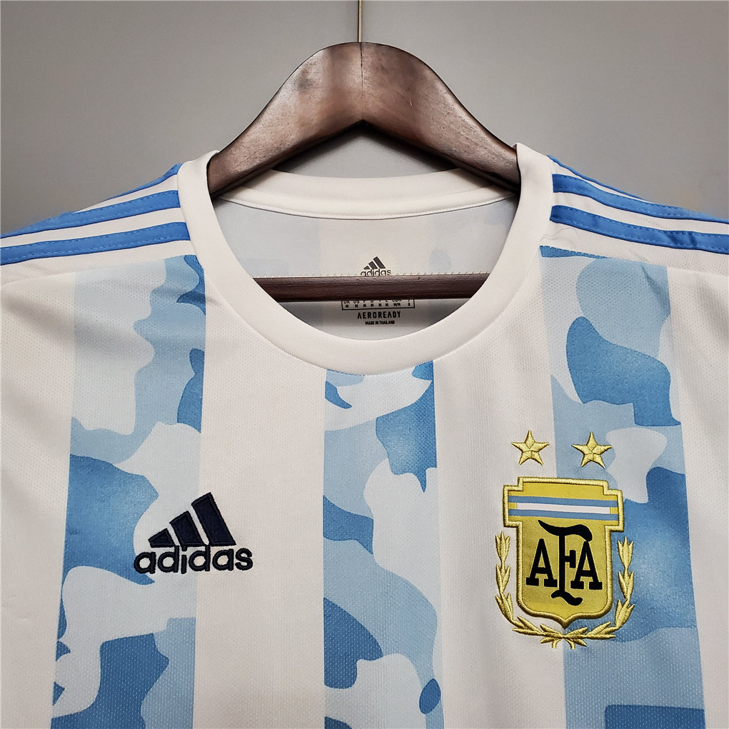 Retro Argentina 2021 Home Stadium Jersey - UnitedFutballJersey