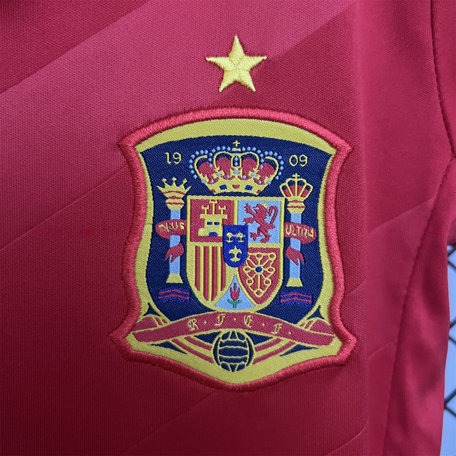 Retro Spain 2012 Home Kids Kit - UnitedFutballJersey