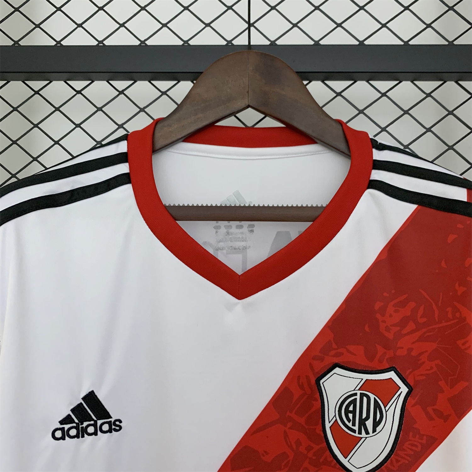 Retro River Plate 2013-14 Home Long Sleeves Jersey - UnitedFutballJersey