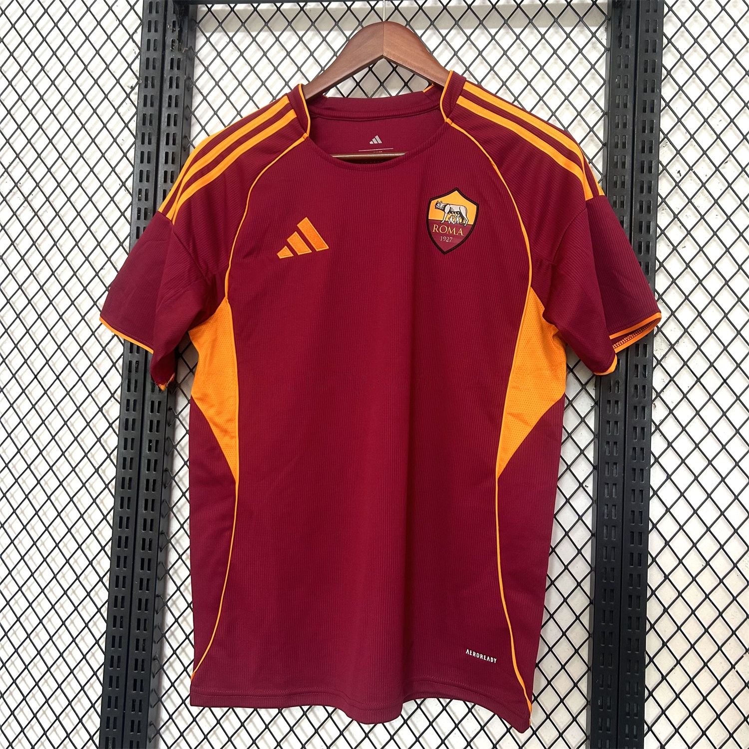 AS Roma 25-26 Home Unsponsored Jersey - Fans Version - UnitedFutballJersey