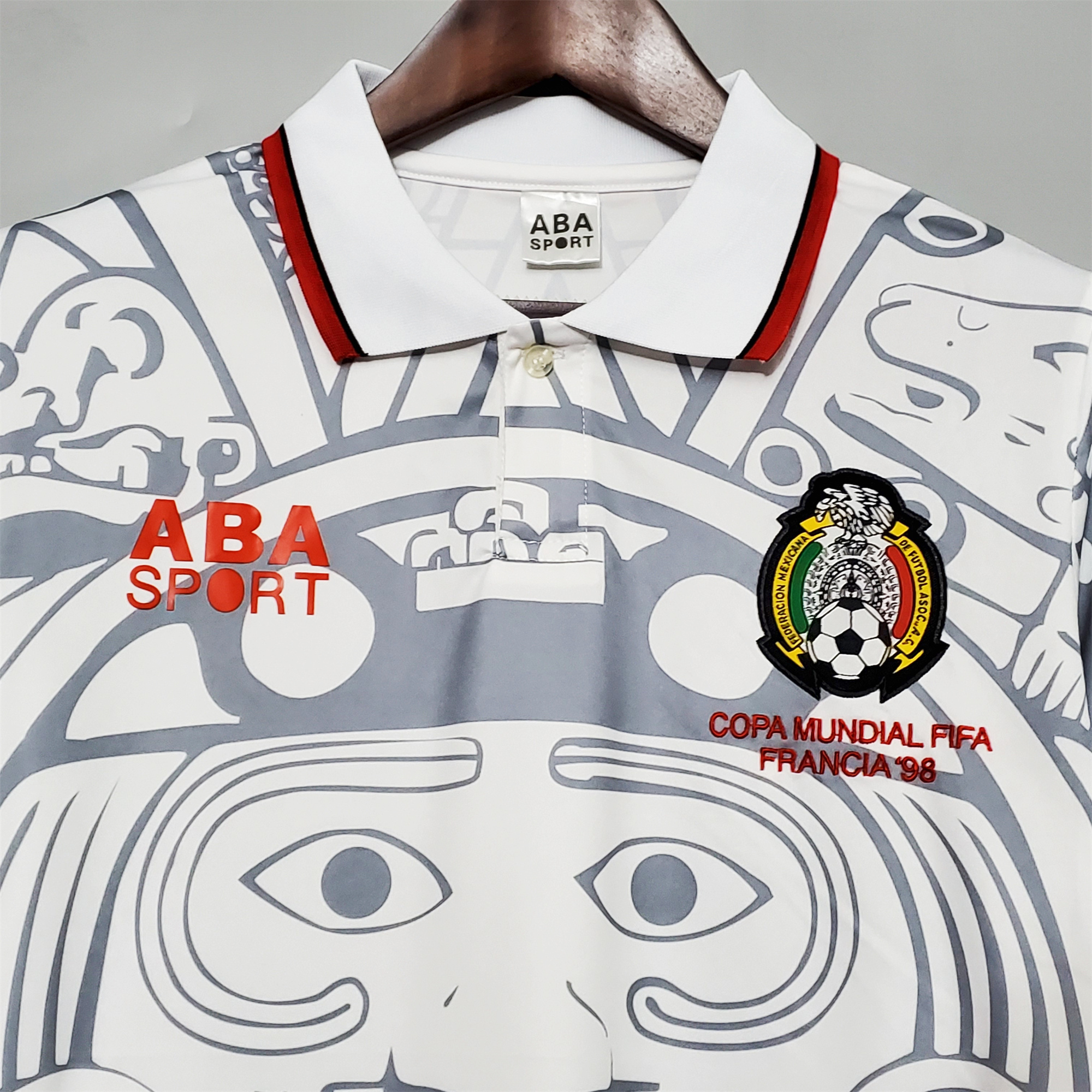 Retro Mexico 1998 Away Jersey - UnitedFutballJersey
