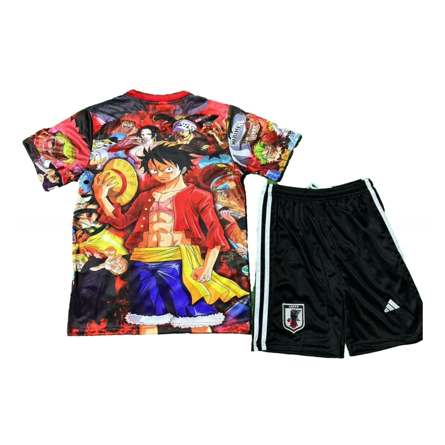 Japan 25-26 One Piece Luffy And The Crew Special Kids Kit - UnitedFutballJersey
