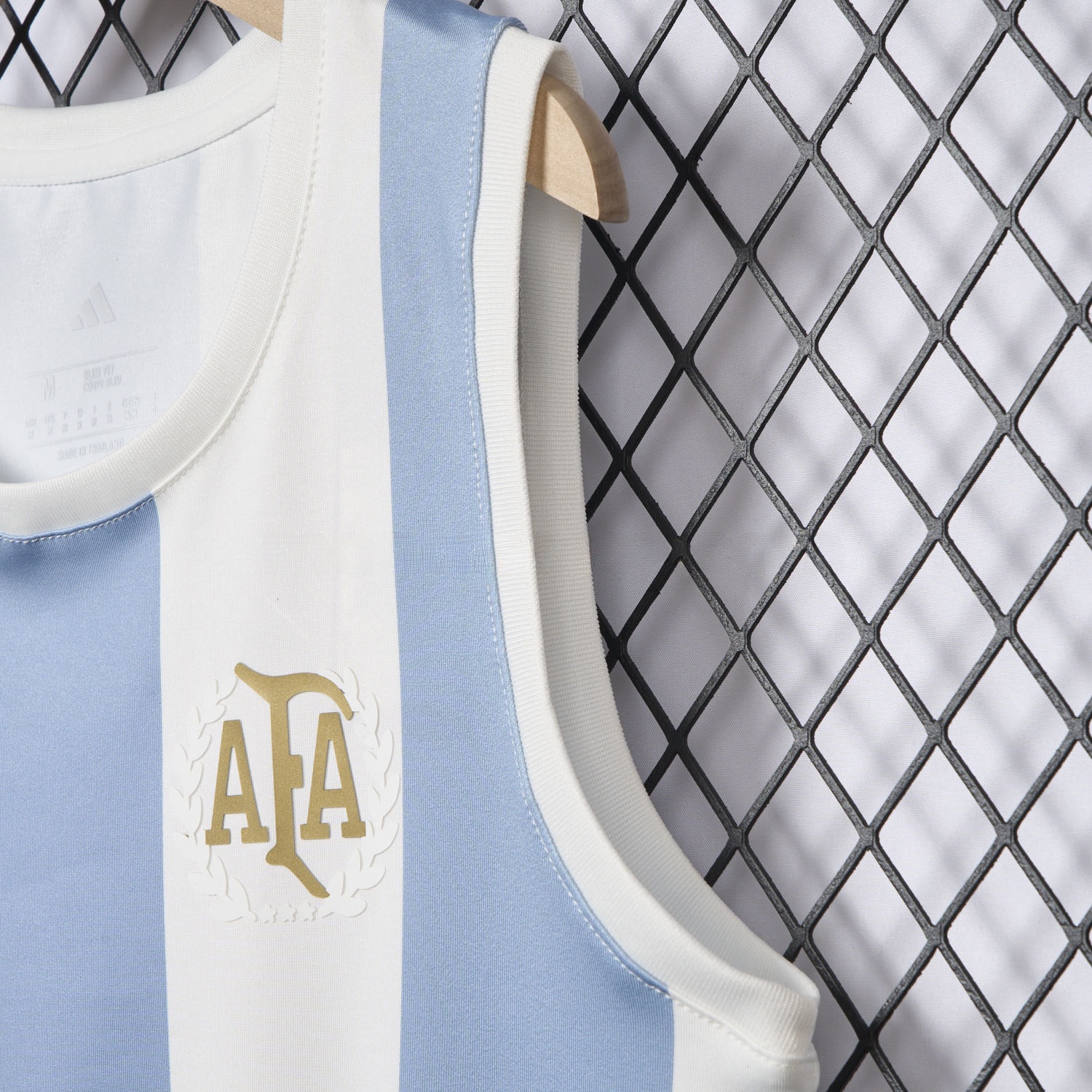 Women's Argentina 25-26 50th Anniversary Home Yoga Vest - UnitedFutballJersey