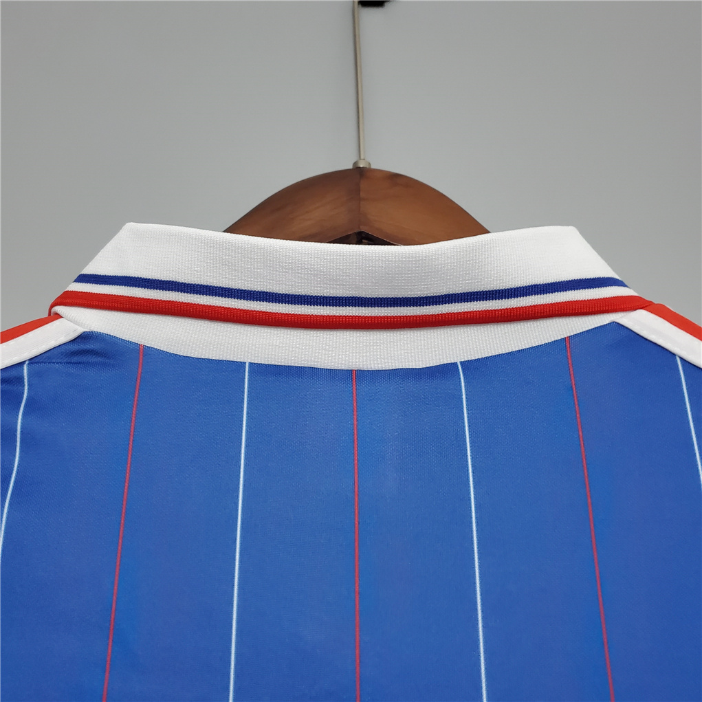 Retro France 1982 Home Stadium Jersey - UnitedFutballJersey