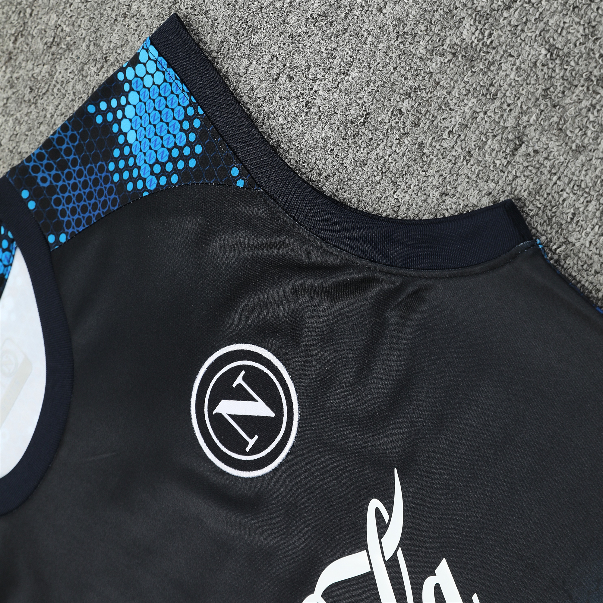 Napoli 24-25 Vest Training Set - Blue Vest & Shorts - UnitedFutballJersey