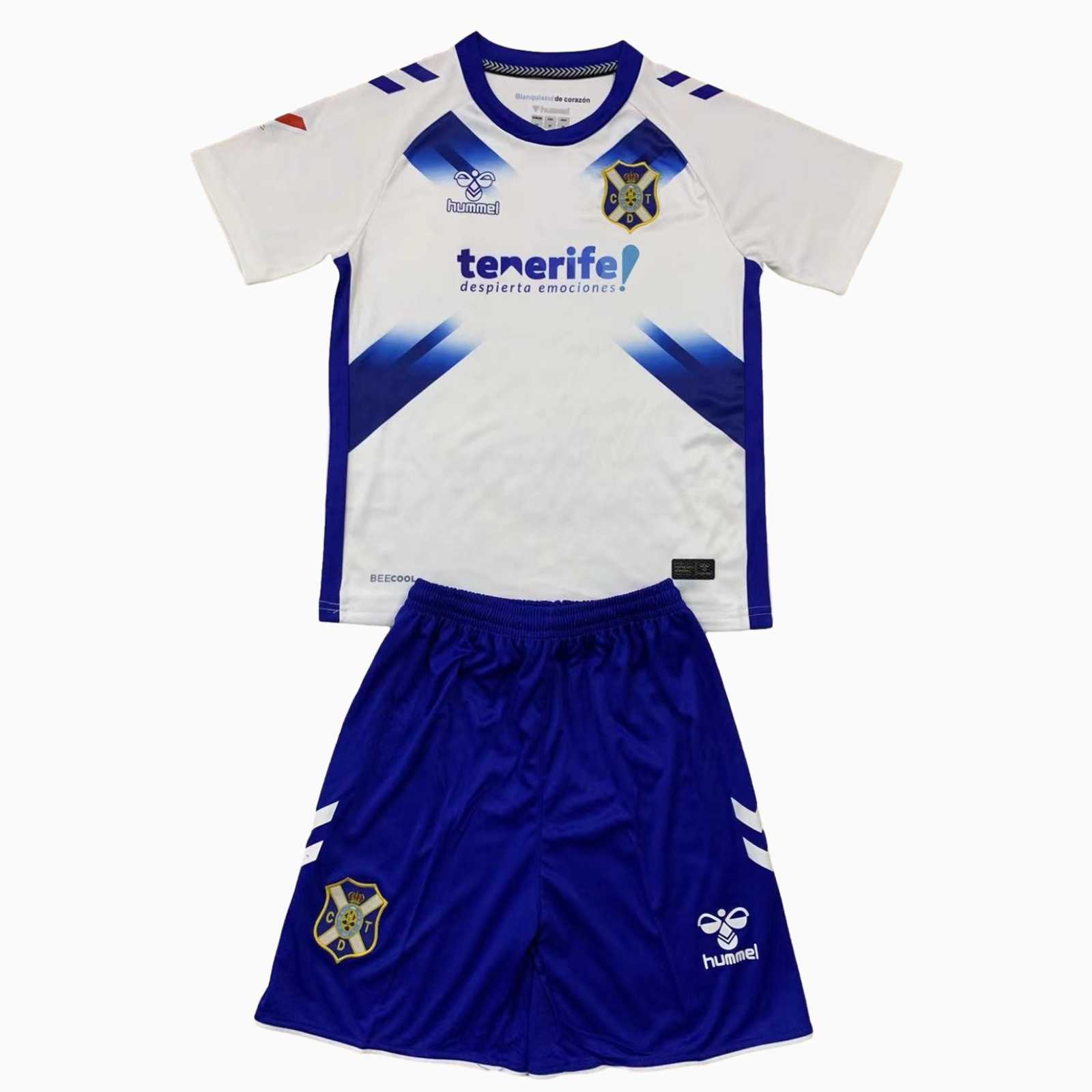 Tenerife 24-25 Home Men's Adult Jersey Set - Fans Version - UnitedFutballJersey
