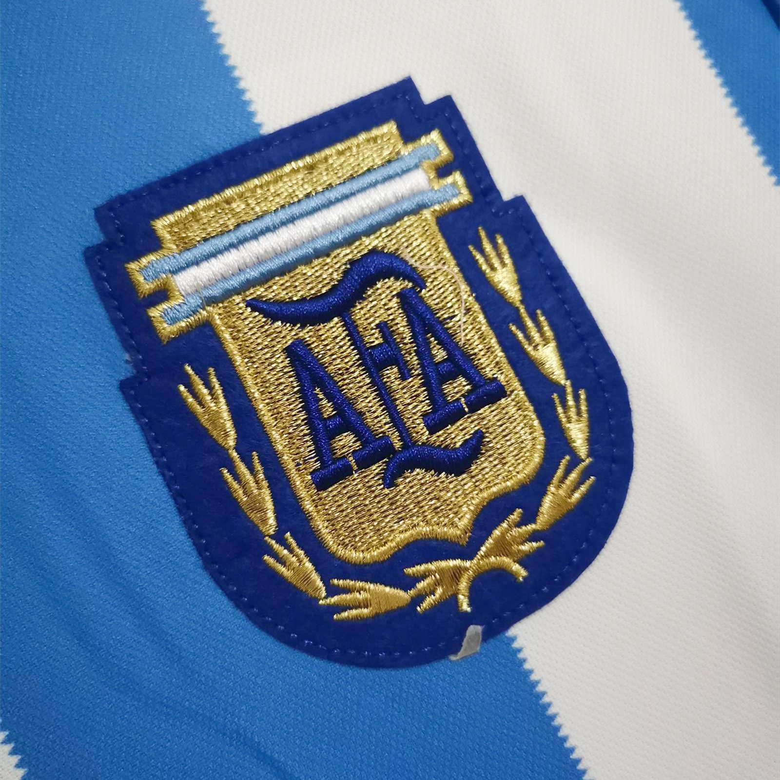 Retro Argentina 1986 Home Stadium Long Sleeve Jersey - UnitedFutballJersey