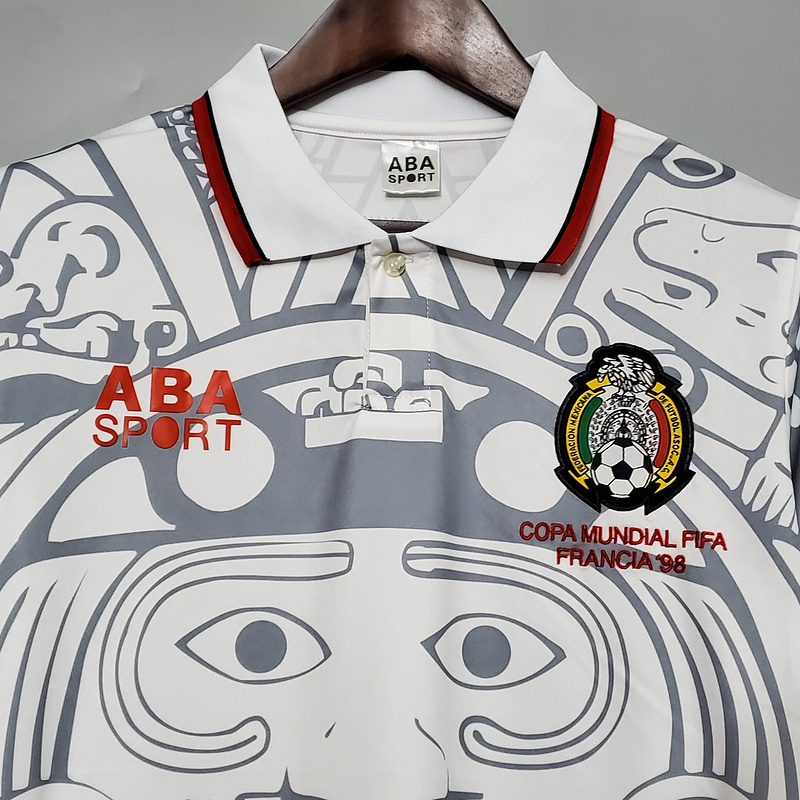 Retro Mexico 1998 Away Stadium Jersey - UnitedFutballJersey