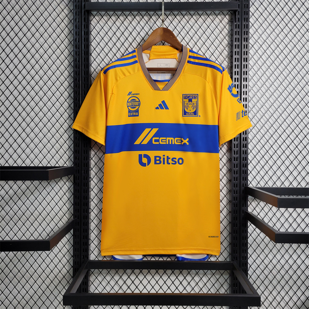 Tigres UANL 23-24 Home Stadium Jersey - Fans Version - UnitedFutballJersey