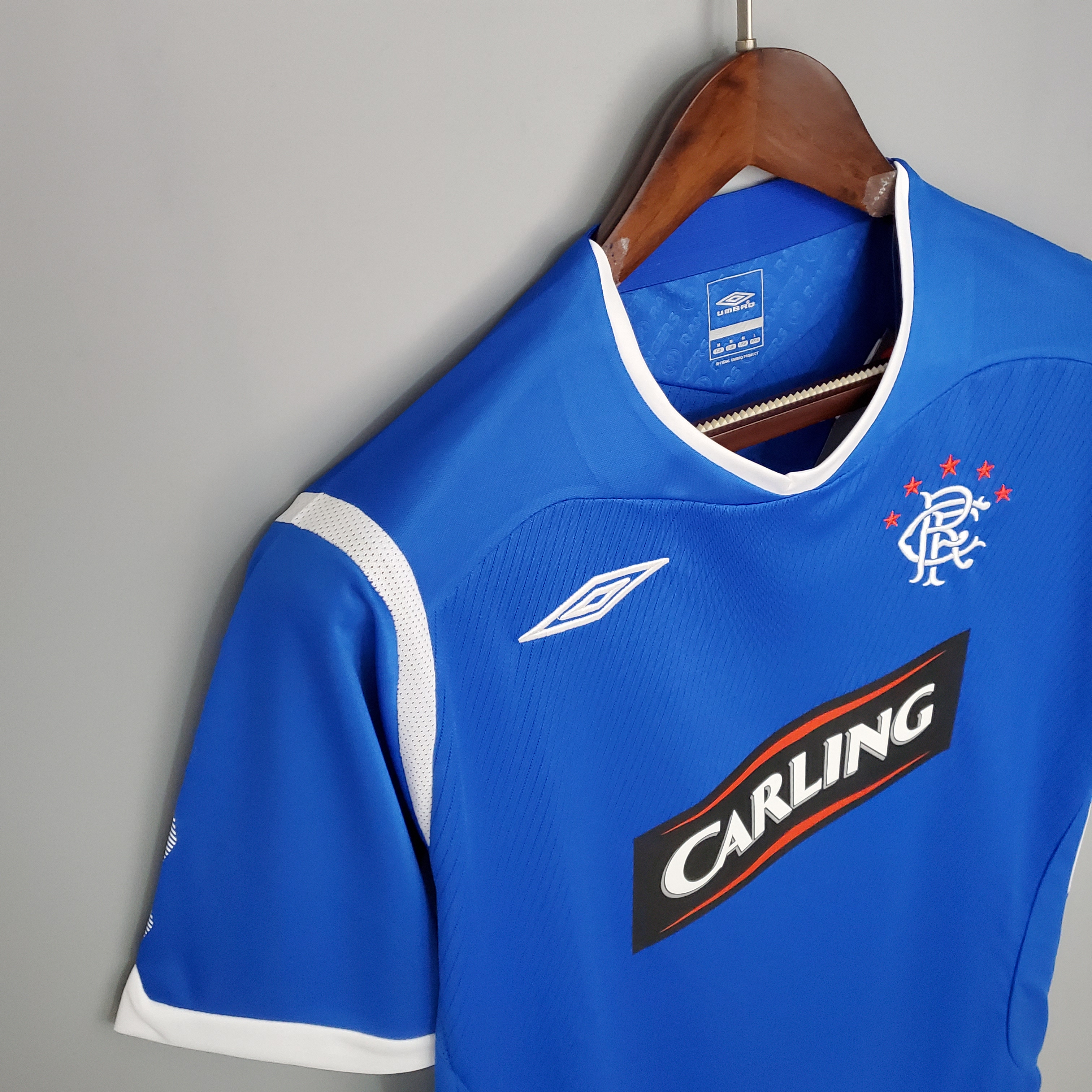 Retro Glasgow Rangers 08-09 Home Stadium Jersey - UnitedFutballJersey