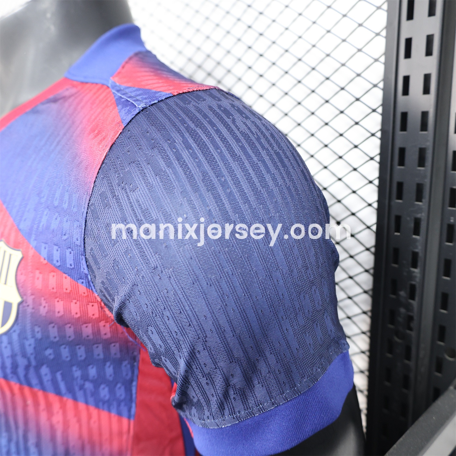 Barcelona 25-26 Red Diagonal Special Blue Jersey - Player Version - UnitedFutballJersey