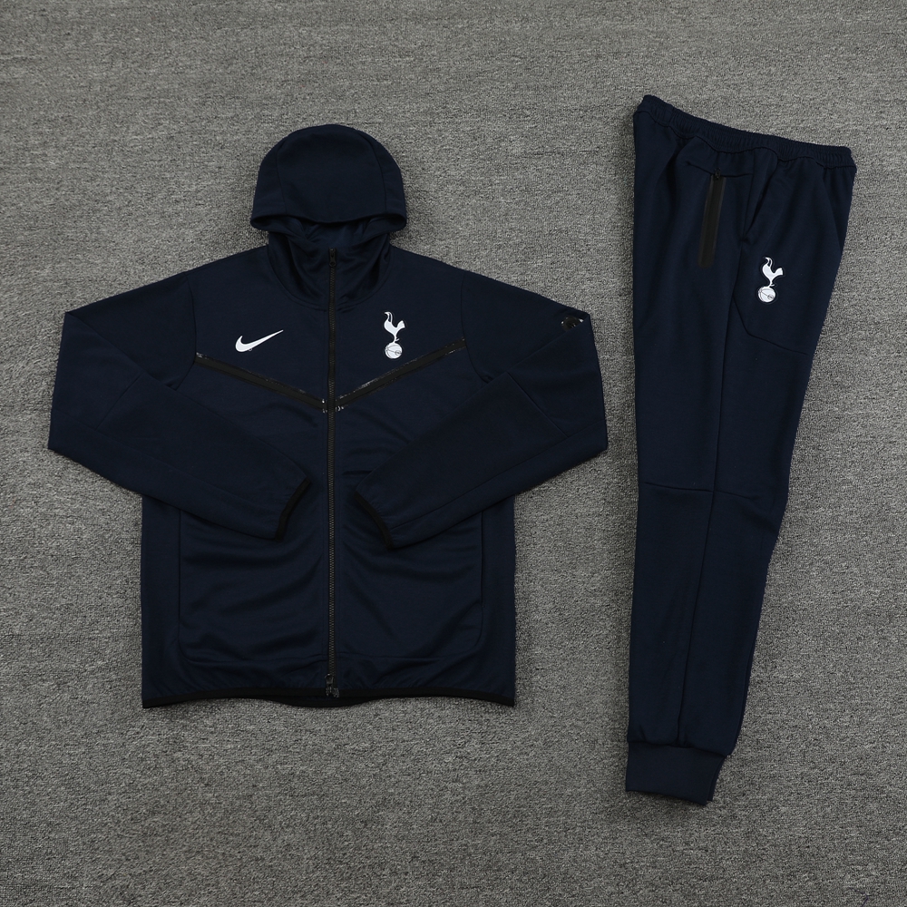 Tottenham Hotspur 23-24 Jacket Training Tracksuit - Royal Blue - UnitedFutballJersey