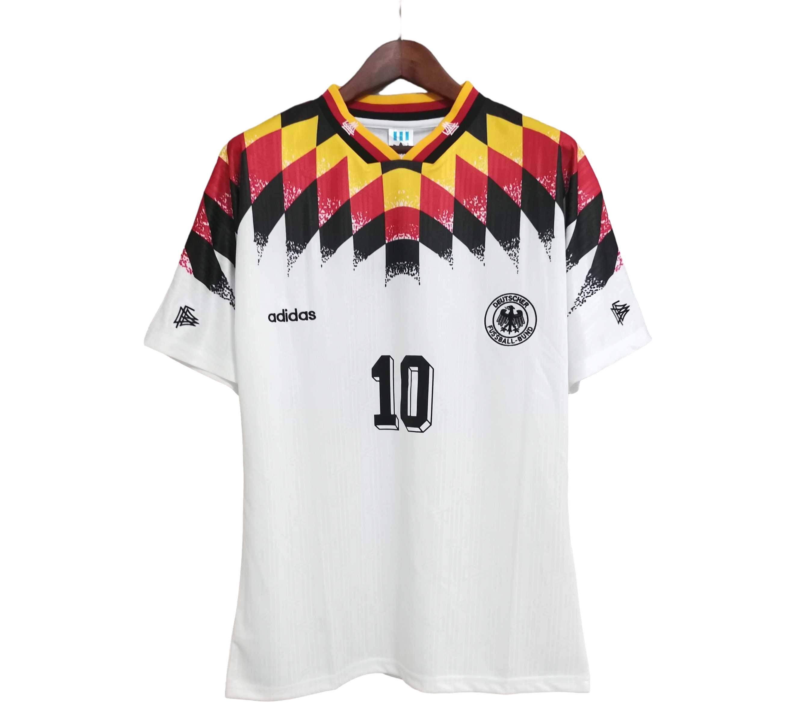 Retro Germany 1994 Home Stadium Jersey - UnitedFutballJersey