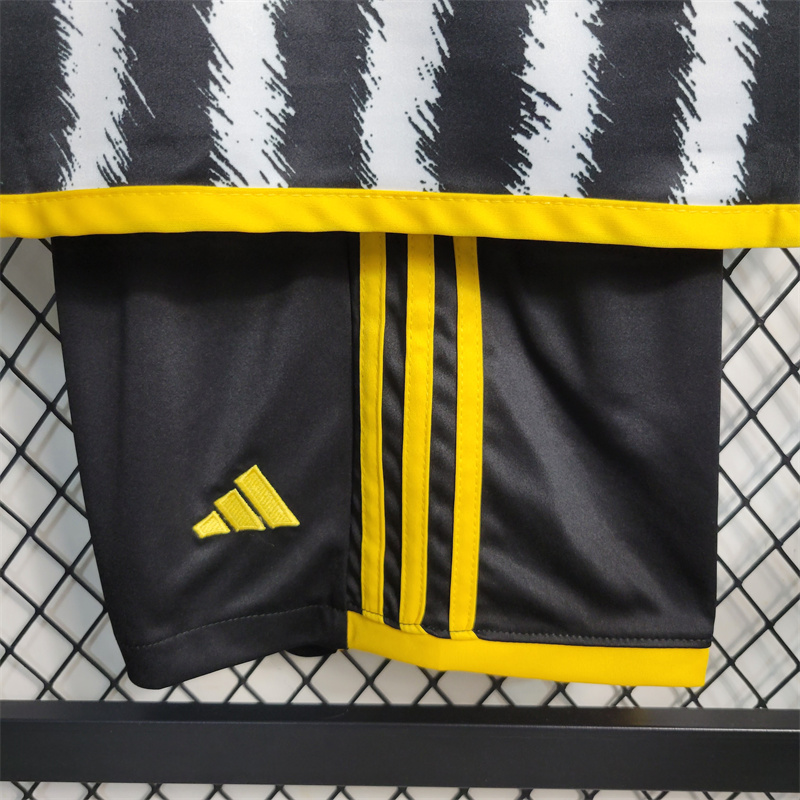 Juventus 23-24 Home Kids Kit - UnitedFutballJersey