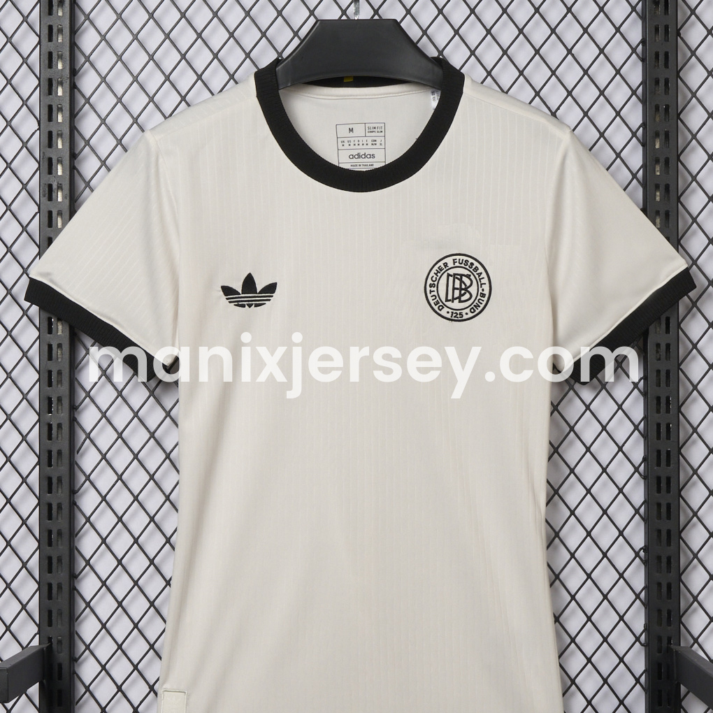 Women's Germany 2025 125-Year Anniversary Commemorative Edition Jersey - UnitedFutballJersey