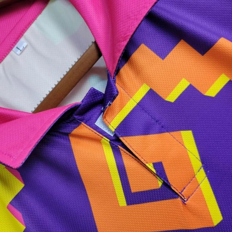 Retro Mexico 1995 Goalkeeper Purple Orange Jersey - UnitedFutballJersey