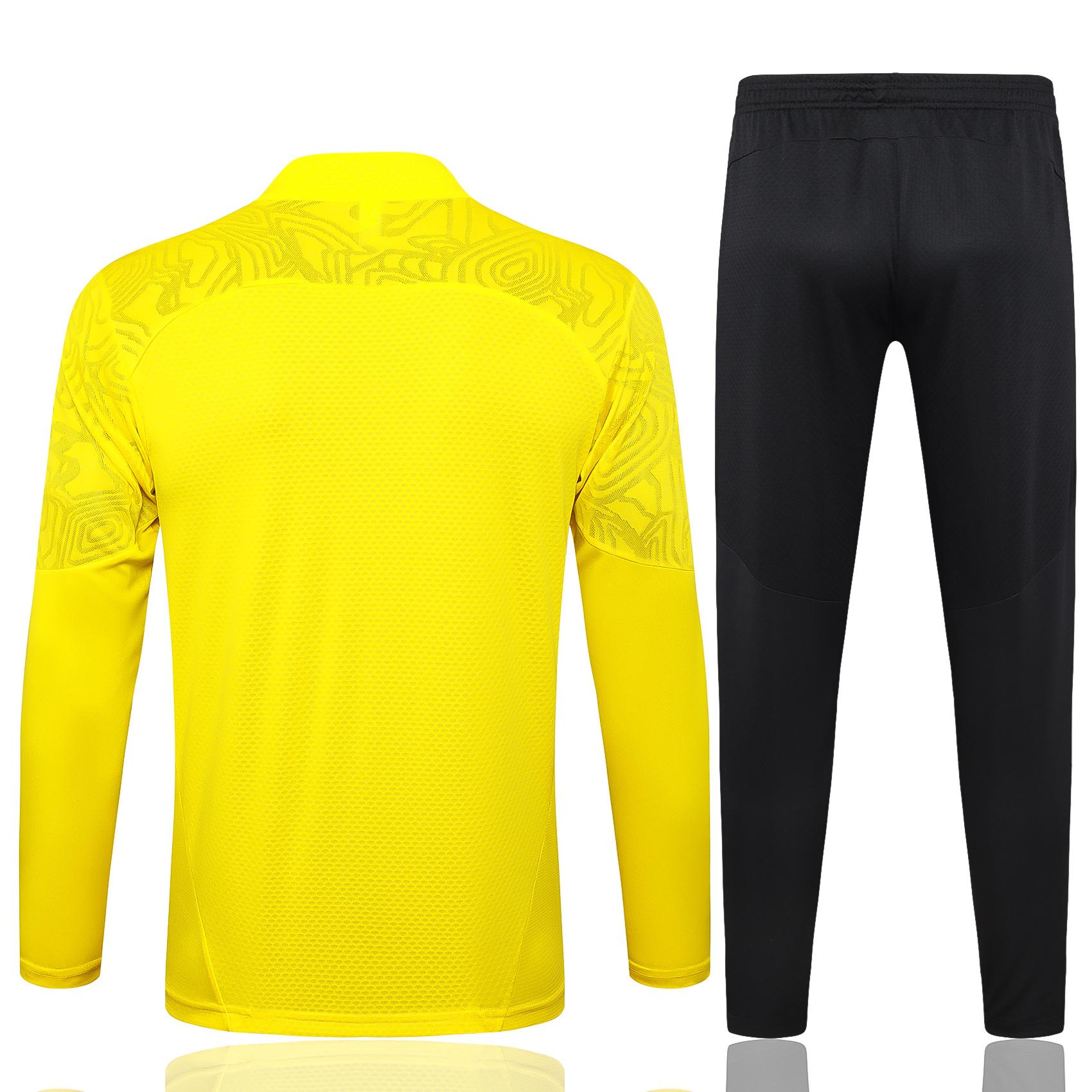 Dortmund 24-25 Long Sleeve Training Set - Player Version - Yellow - UnitedFutballJersey
