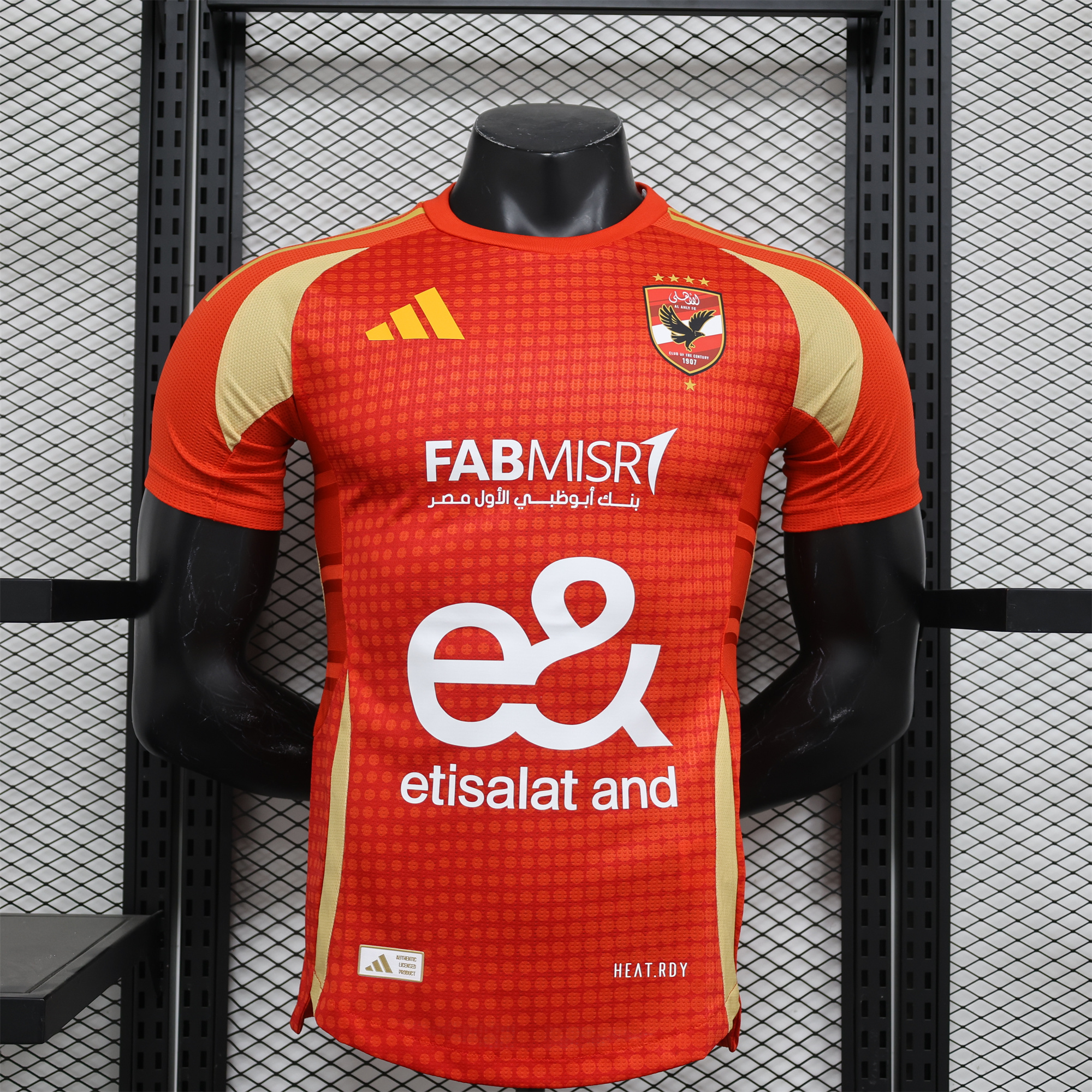 Al Ahly SC 24-25 Home Jersey - Player Version - UnitedFutballJersey