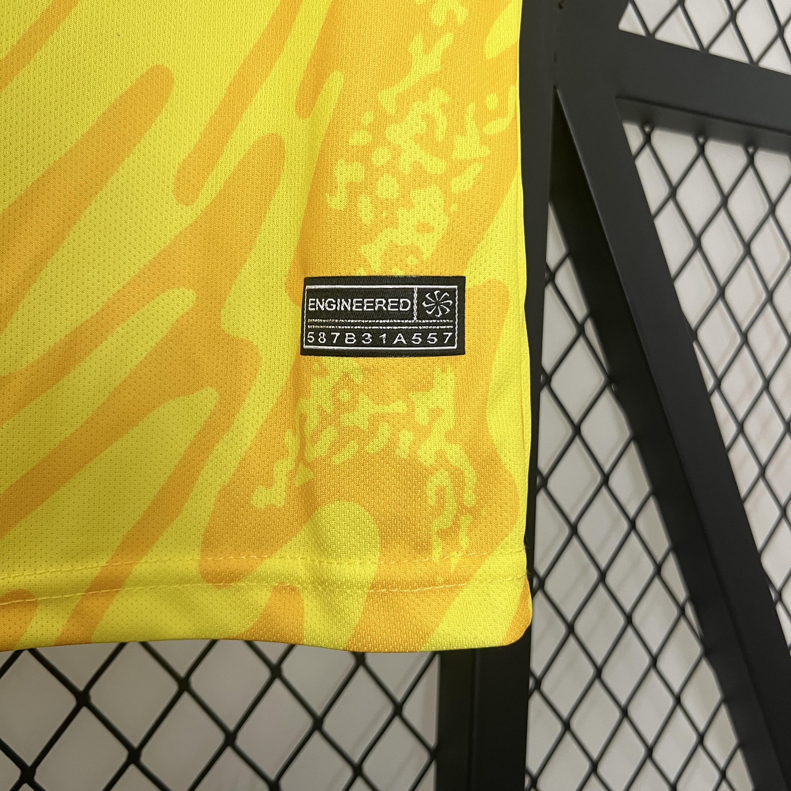France 2024 Yellow Goalkeeper Jersey - Fans Version - UnitedFutballJersey