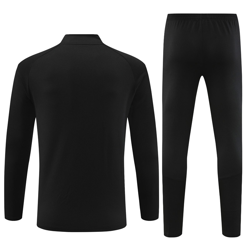 Manchester City 23-24 Long Sleeve Training Set -Black Camouflage - UnitedFutballJersey