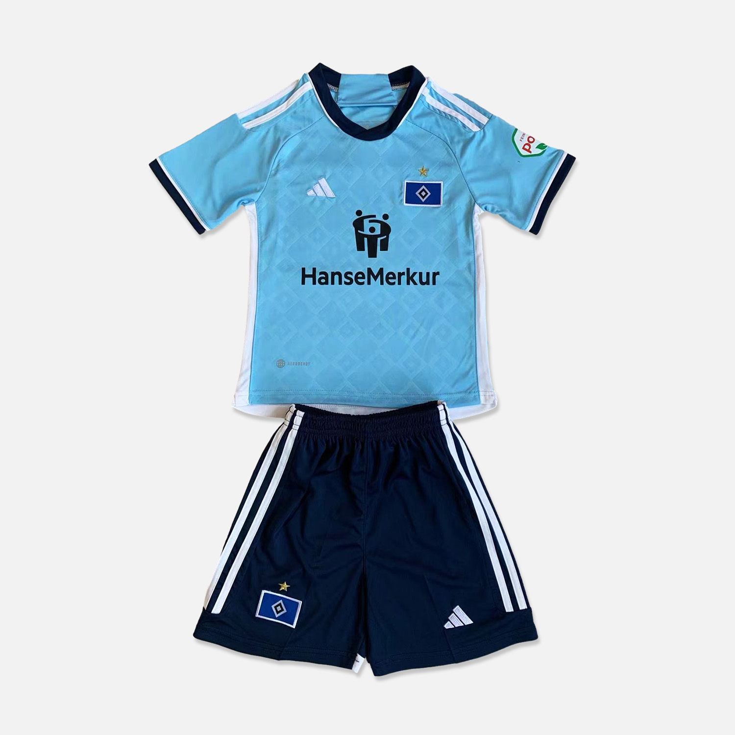 Hamburger SV 23-24 Away Men's Adult Jersey Set - Fans Version - UnitedFutballJersey
