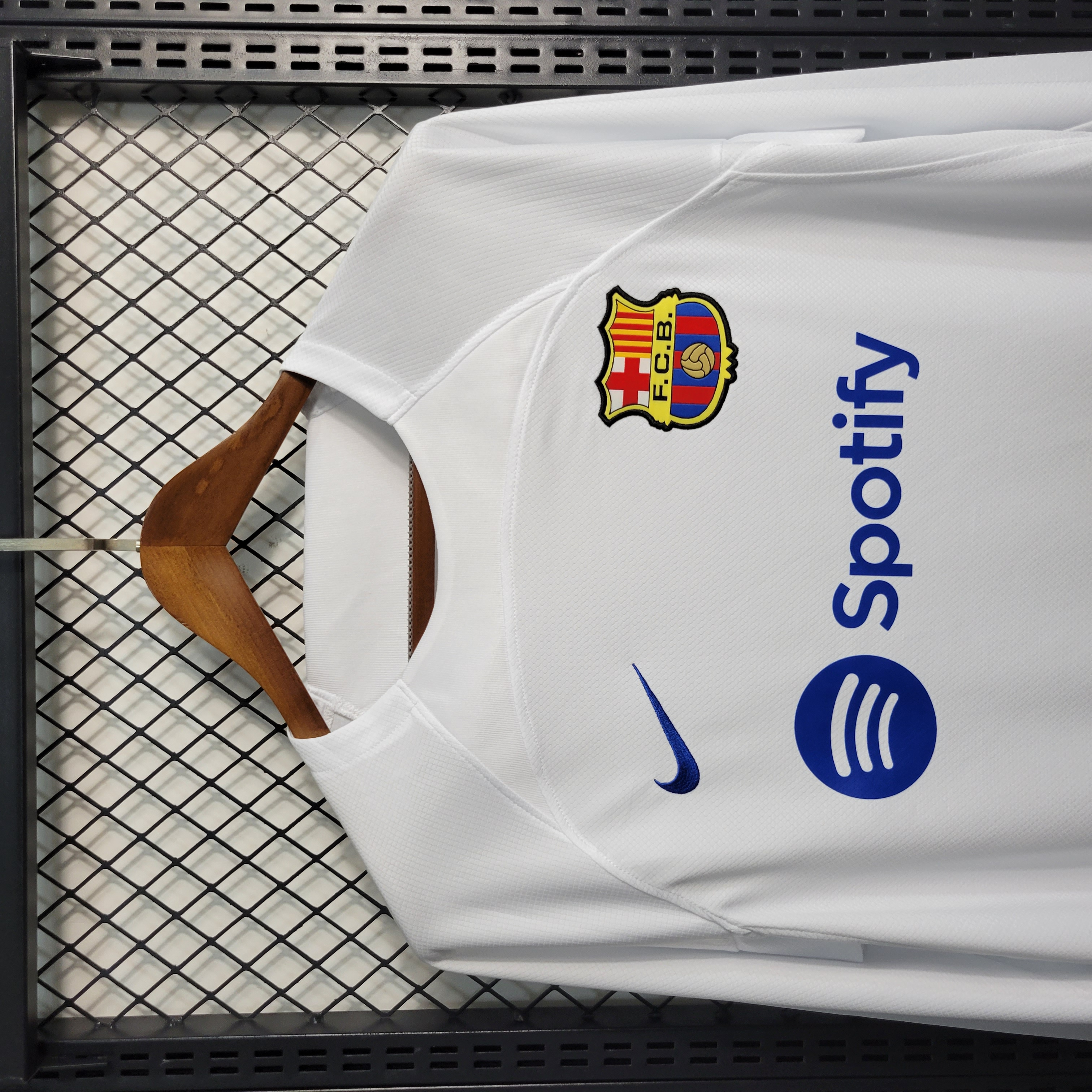 B.A.R.S.A 23-24 Away Long Sleeve Jersey - Fans Version - UnitedFutballJersey