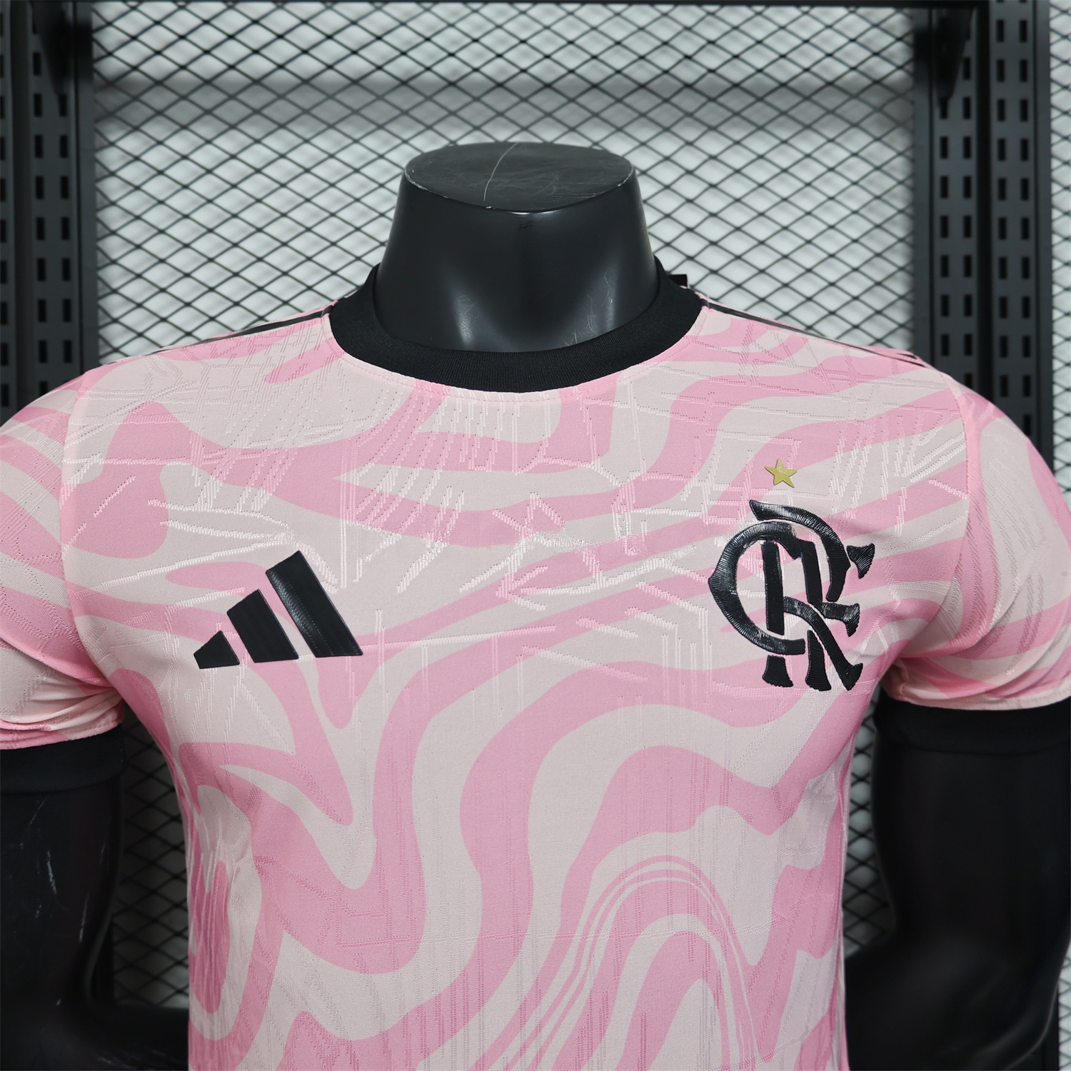 Flamengo 25-26 Pink Ripples Special Jersey - Player Version - UnitedFutballJersey