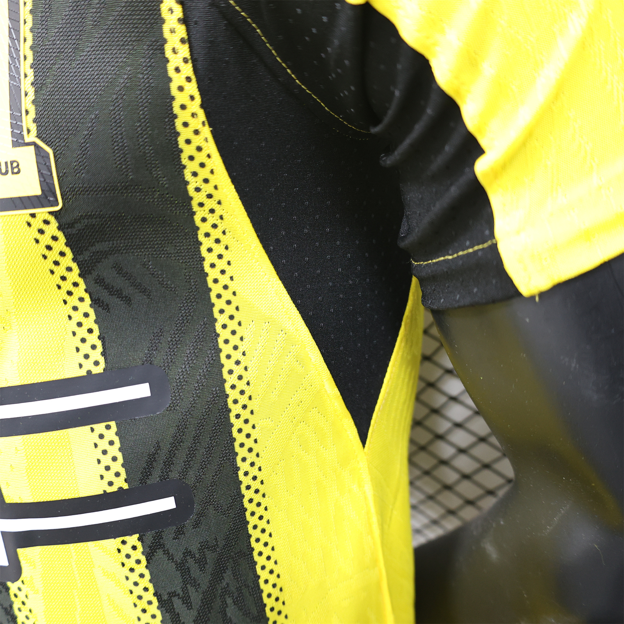 Al Ittihad Jeddah United 24-25 Home Jersey with New Sponsers - Player Version - UnitedFutballJersey