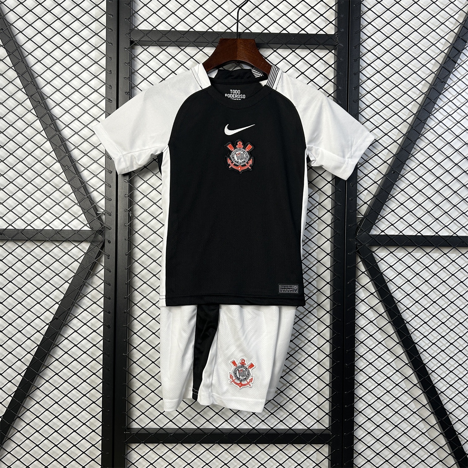 Corinthians 25-26 Home Kids Kit - UnitedFutballJersey