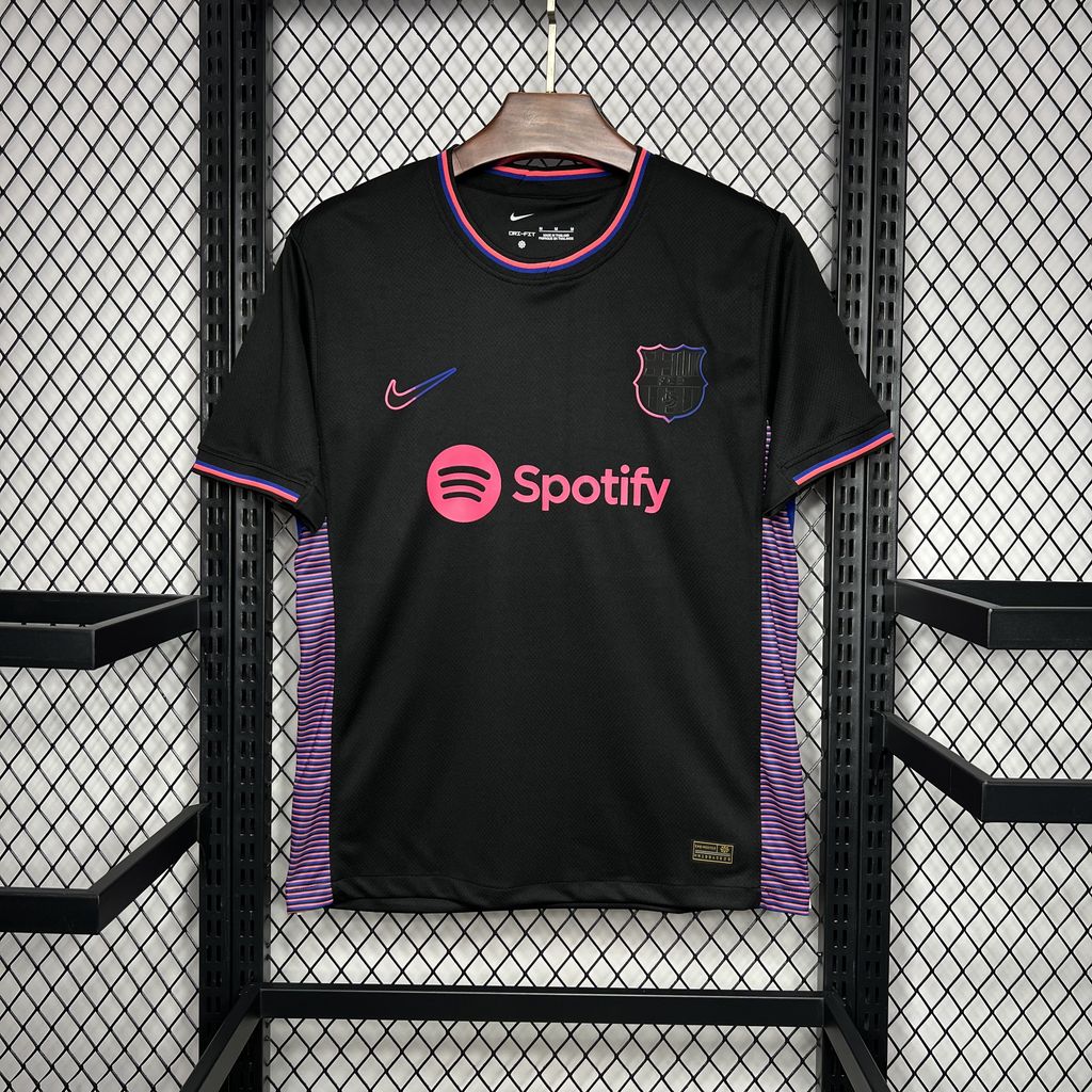 B.A.R.S.A 24-25 Black Pink Speical Jersey - Fans Version - UnitedFutballJersey