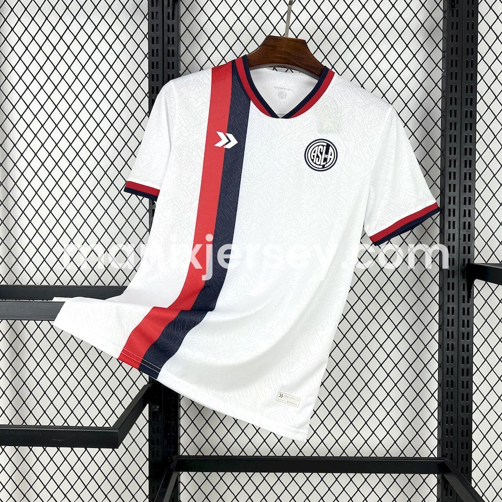 San Lorenzo 25-26 Away Unsponsored Jersey - Fans Version - UnitedFutballJersey