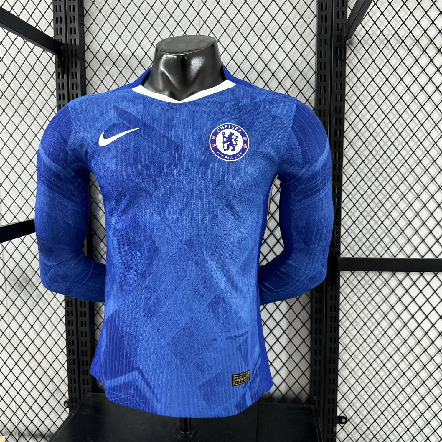 C.H.E.L.S.E.A 25-26 Home Long Sleeves Jersey - Player Version - UnitedFutballJersey
