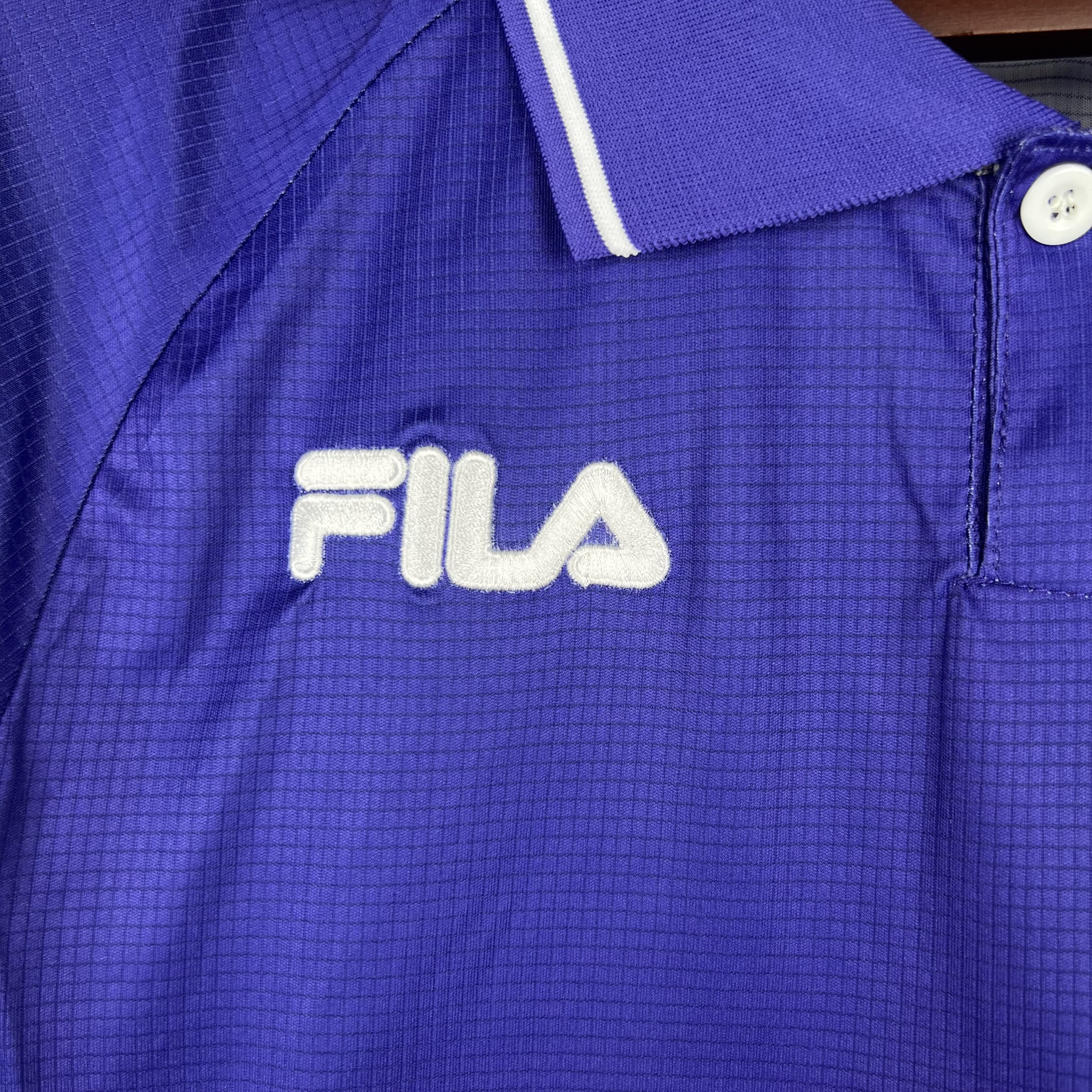Retro Fiorentina 1998 Home Stadium Long Sleeve Jersey - UnitedFutballJersey