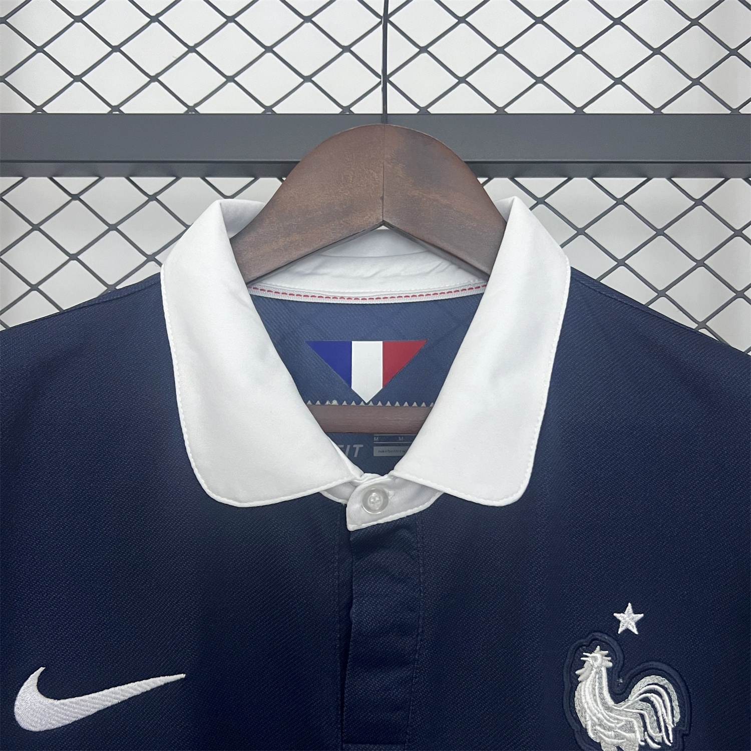 Retro France 2014 Home Jersey - UnitedFutballJersey