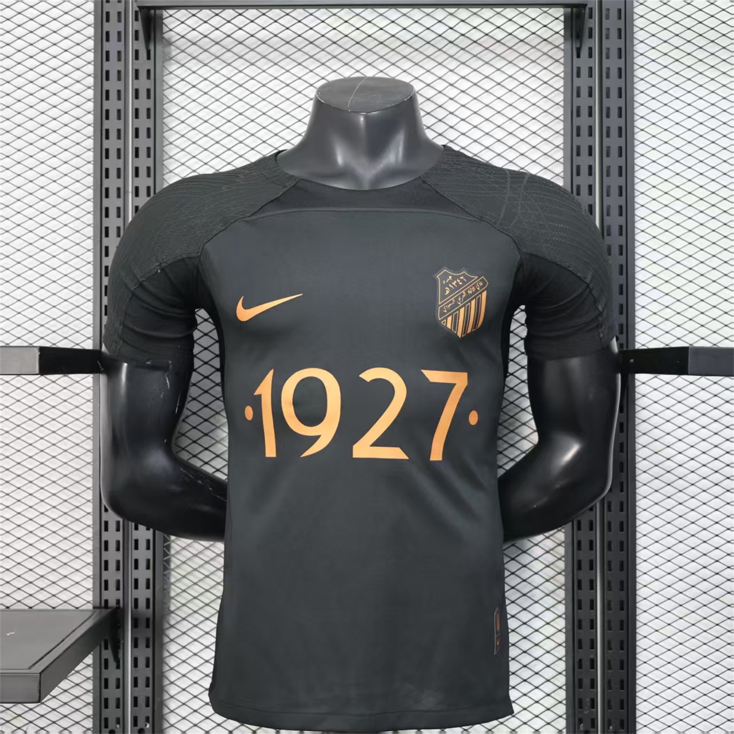 Al Ittihad Jeddah United 25-26 Golden 1927 Anniversary Black Jersey - Player Version - UnitedFutballJersey