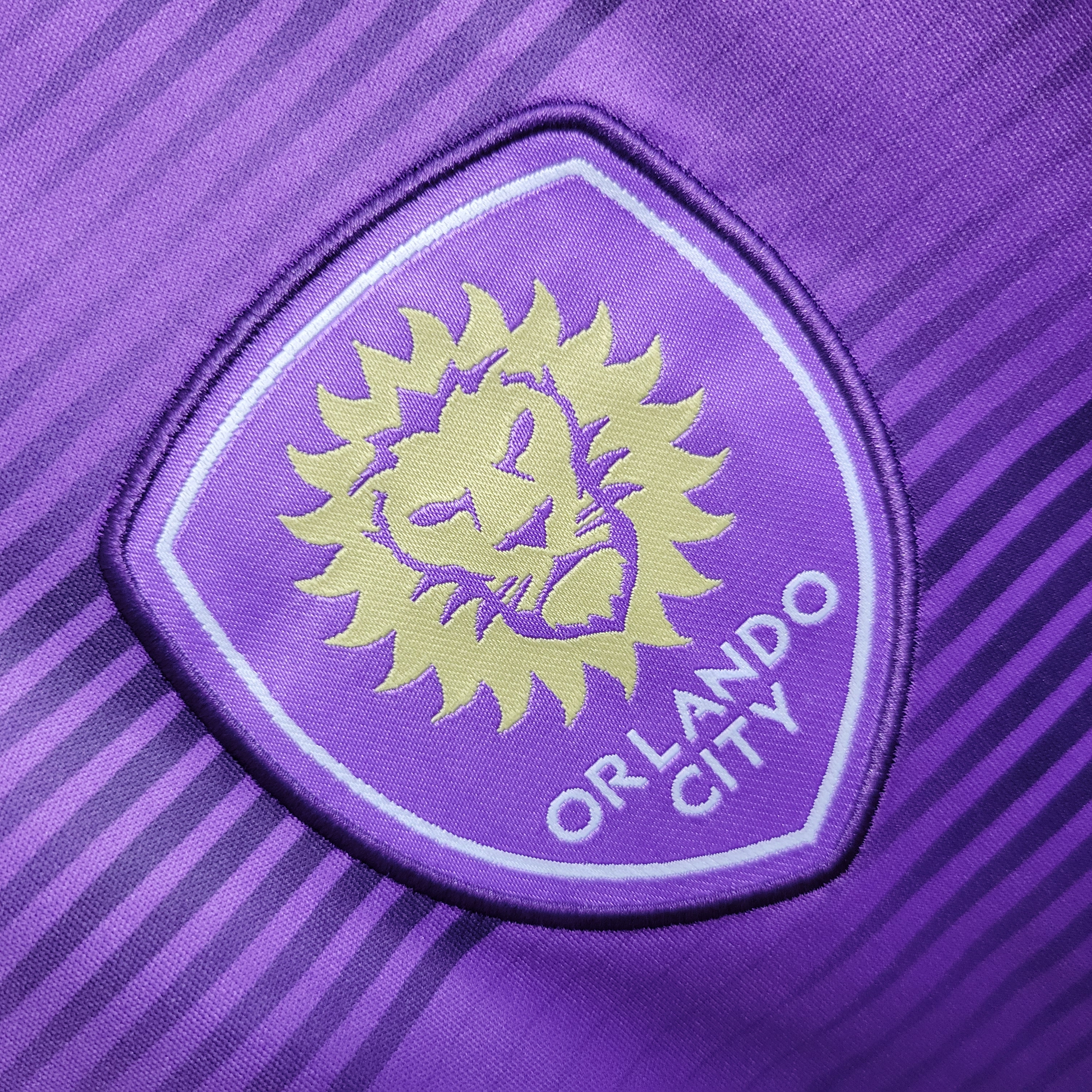 Orlando City 23-24 Home Stadium Jersey - Fans Version - UnitedFutballJersey