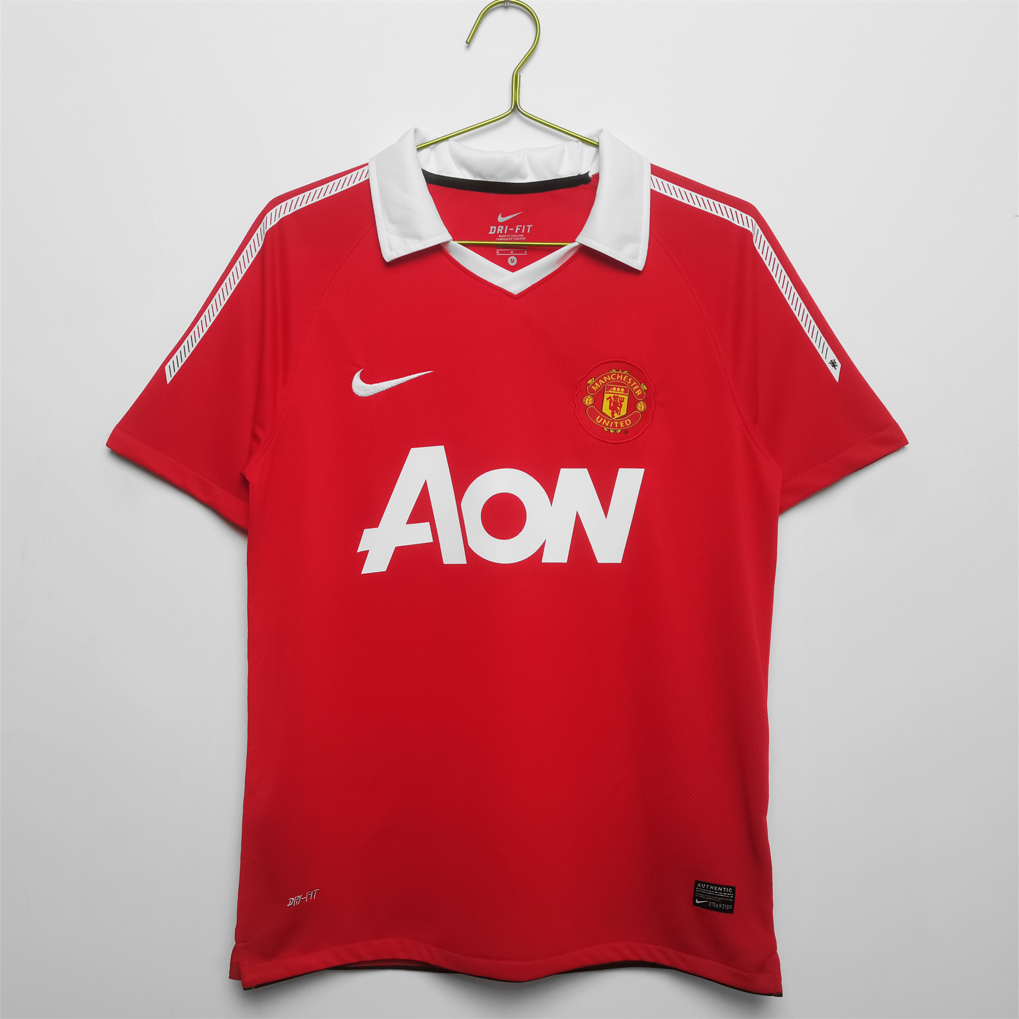 Manchester United Retro 10-11 Home Stadium Jersey - UnitedFutballJersey