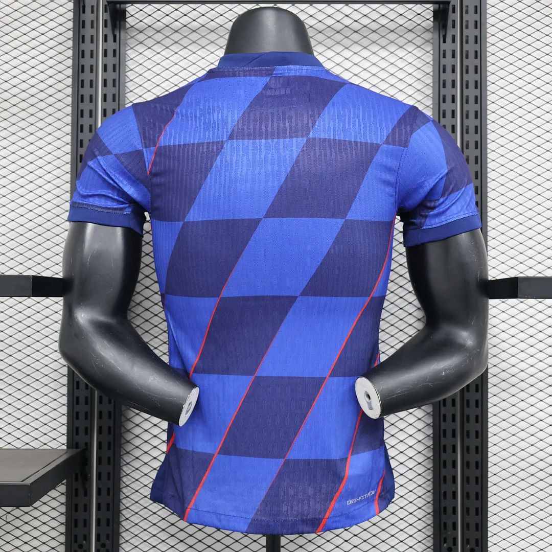 Croatia 2024 Away Stadium Jersey - Player Version - UnitedFutballJersey