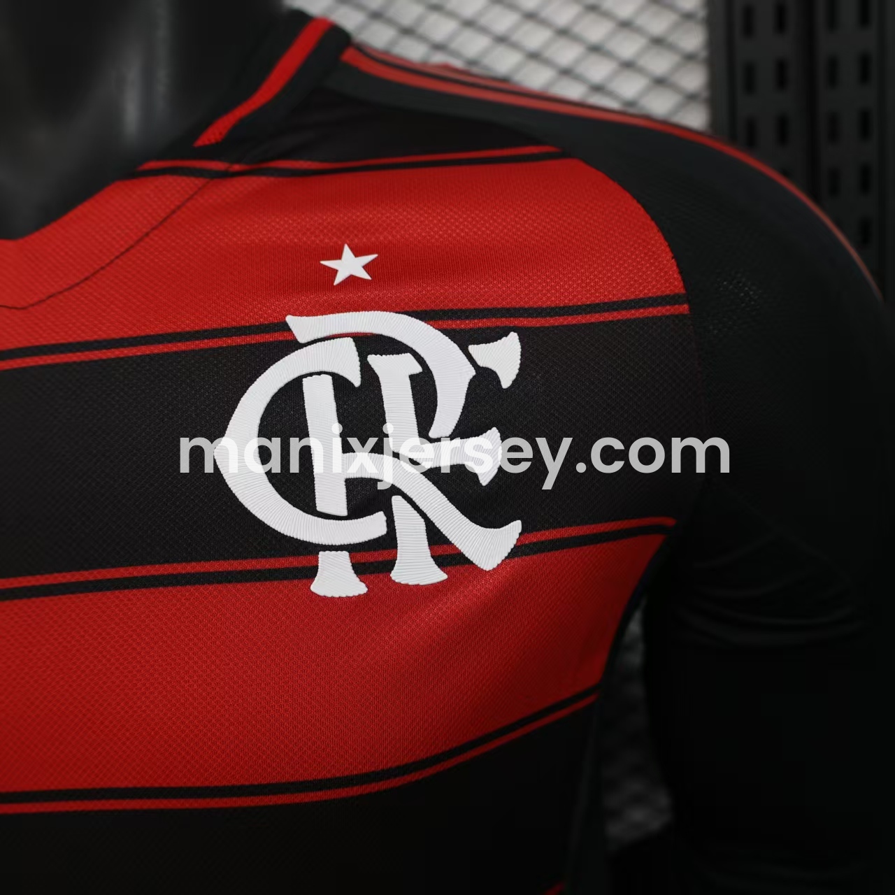 Flamengo 25-26 Home Long Sleeves Unsponsored Jersey - Player Version - UnitedFutballJersey