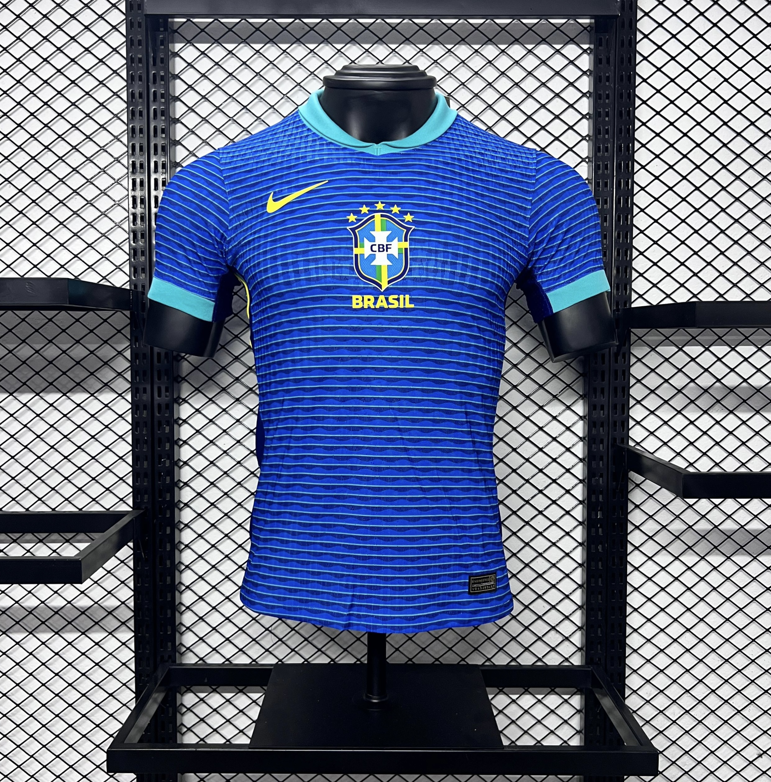 Brazil 2024 Away Stadium Jersey - Player Version - UnitedFutballJersey