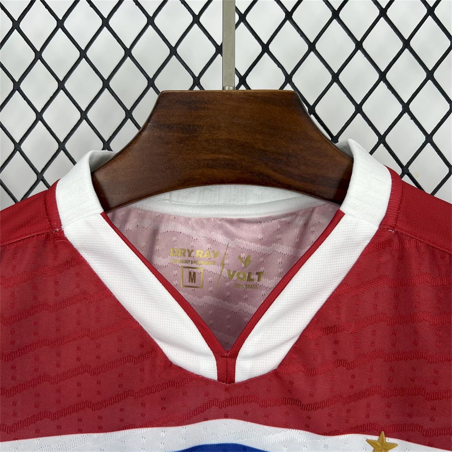 Fortaleza 25-26 Home Red Blue Stripes Jersey - Fans Version - UnitedFutballJersey
