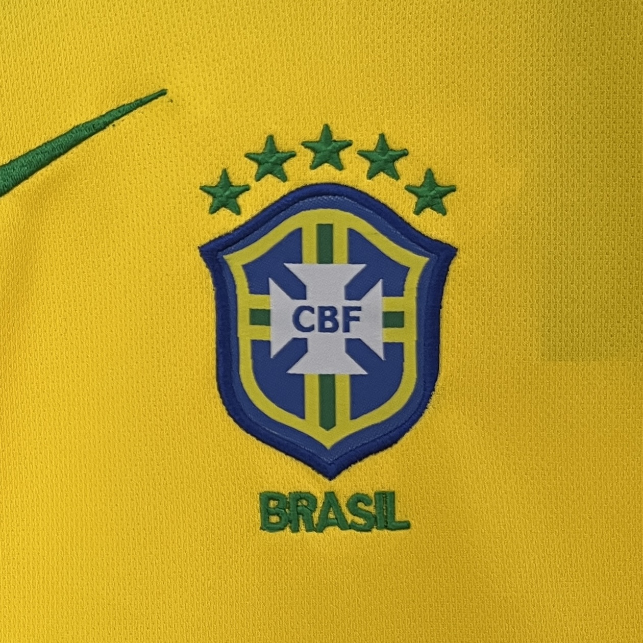 Retro Brazil 2004 Home Stadium Kids Kit - UnitedFutballJersey