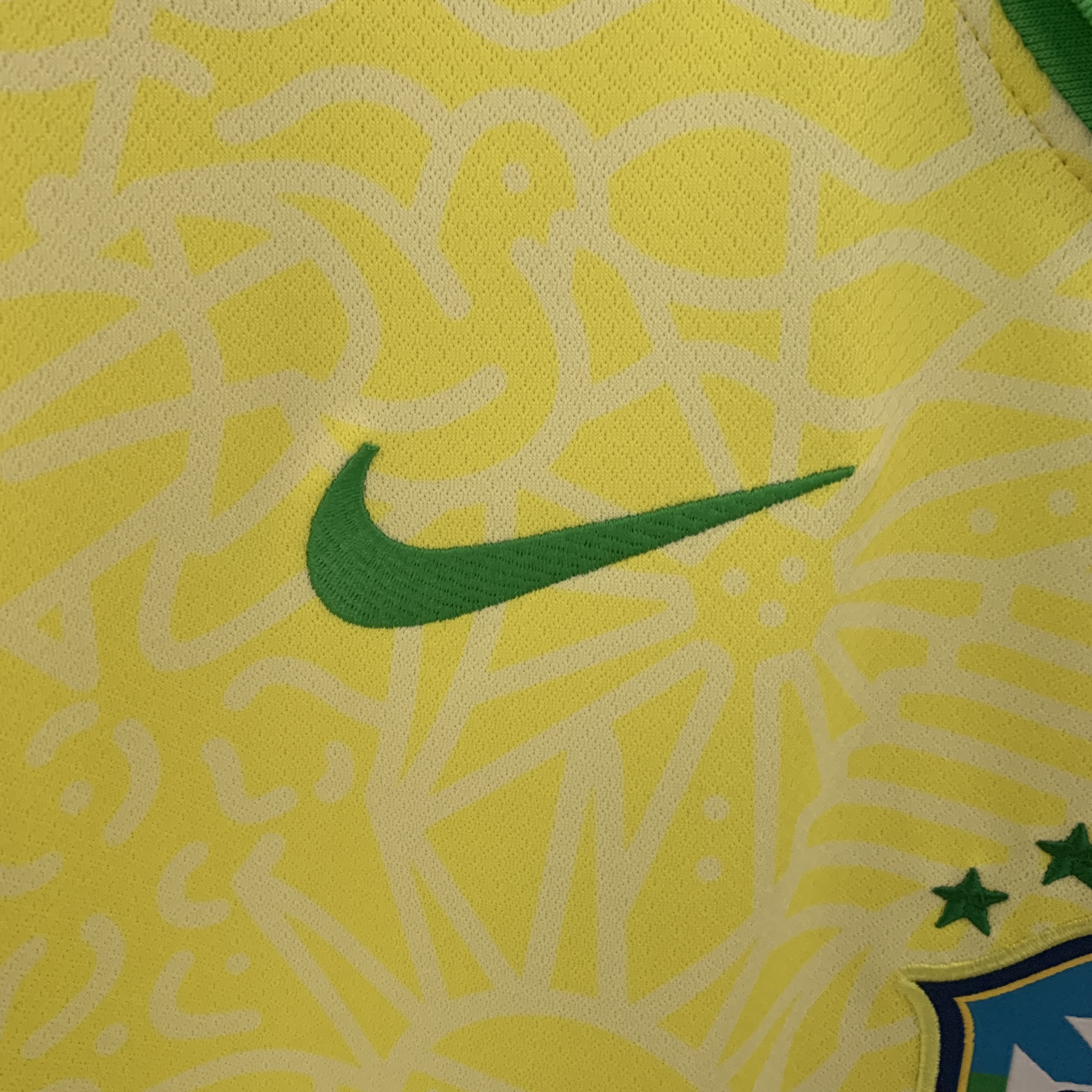 Brazil 2024 Home Stadium Jersey - Fans Version - UnitedFutballJersey
