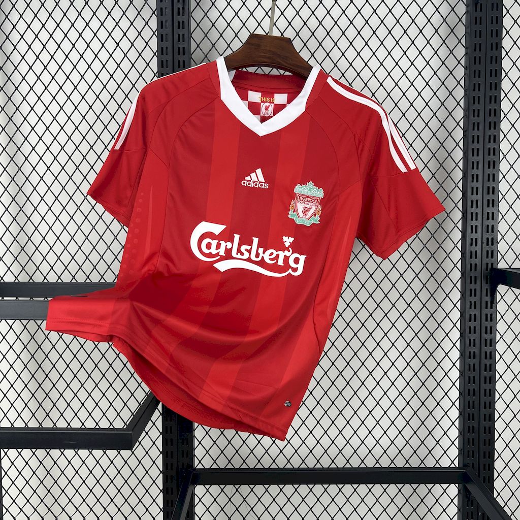 Retro Liver.pool 2008-10 Home Jersey - UnitedFutballJersey